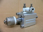 Airtac SDAJ40X30-10B Compact Cylinder Double Acting Adjustable Stroke. Fixed Price $28.99.
