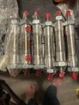 6-BIMBA 040.5-DXDE Dual Rod End Air Cylinder 3/4" Bore 1/2" Stroke 1/8 Npt. Fixed Price $99.99.