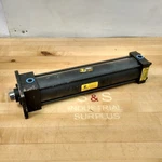 Yates M3799 Pneumatic Cylinder, 2-1/2" Bore, 10-3/4" Stroke Used. Fixed Price $59.84.