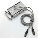 Smc CXSL15-30 Pneumatic Guided Cylinder, Bore 15MM, Stroke 30MM, With 2X Sensors. Fixed Price $85.00.