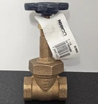 3/4" Bronze Gate Valve Nibco T-134, Rising Stem, NL1M008 Threaded New No Box. Fixed Price $36.35.