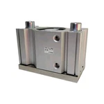 Smc MGQM80-50 Cyl, W/ Stroke Guide, Guided Cylinder. Fixed Price $250.00.