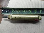 Clippard Brass Body Single-acting Pneumatic Cylinder 3/4" Bore X 1" Stroke Nos. Fixed Price $25.00.
