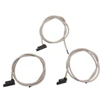 Lot Of 3 Smc D-F9NV Perpendicular Solid State Auto Switch, Npn, 5/12/24VDC, 0.5M. Fixed Price $50.00.