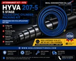 Hyva 207-5 Telescopic Cylinder Seal Kit Stage Hydraulic Dump Hoist Repair. Fixed Price $300.00.