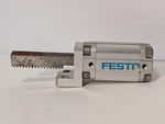 Festo Pneumatic Compact Cylinder, Possibly Model ADVU-25-50-P-A, Rack Piston. Fixed Price $39.99.