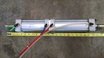 Smc NCA1B250-0400+0600-XC1 NCA1B150 Pneumatic Air Double Cylinder. Fixed Price $215.00.
