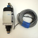 Festo MS6-EE-1/2-10V24-S Pneumatic Shut Off Valve, W/ MSEB-3-24V Solenoid. Fixed Price $62.95.