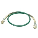 Greenlee 11289 6' X 3/8" Hydraulic Replacement Hose Unit W/ Male Couplers. Fixed Price $313.27.