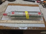 New Bimba 314-DXP Pneumatic Air Cylinder 4" Stroke 2" Bore Plastic. Fixed Price $99.00.