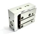Smc MXU16-5 Pneumatic Slide 16MM Bore 5MM Stroke. Fixed Price $44.99.
