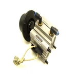 Smc NCDQ2B63-25DM-F79 Pneumatic Cylinder W/(2) D-F79 Auto Switches & NJ08. Fixed Price $52.49.