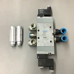 Festo MFH-5/3G-3/8-B 19707 Solenoid Valve Assy 3-10 Bar (B561). Fixed Price $150.00.