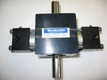Rotomation A3-45-CW-D75-3C2-1/4-1 Special Degree Double Shaft Rotary Actuator. Fixed Price $125.00.