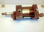 3-1/4" Bore X 2" Stroke, Double Acting Air Cylinder, Miller AL77B2B.. Fixed Price $85.00.