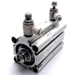 Smc CDQ2B32-50DZ Compact Cylinder, Bore: 32MM, Stroke: 50MM, 1.0MPA, RC1/8. Fixed Price $45.00.