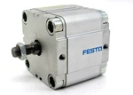 New Festo ADVU-80-40-A-P-A Compact Cylinder 156659 ADVU8040APA. Fixed Price $400.00.