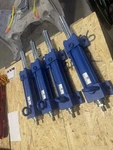 Lot Of 4 Rexroth Hydraulic Cylinder R900999T33 CGT3MS2/50/36/150Z32/B11HHDMWWWWW. Fixed Price $4000.00.
