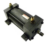 Hanna Pneumatic Cylinder 4" Bore 5" Stroke MS23NCC4.00 5.00 FIM1G. Fixed Price $119.99.