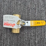 (qty 2) Jomar Valve 100-103: 1/2" Threaded Brass Full Port Ball 600 Wog. Fixed Price $20.90.