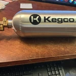 Kegco 5LB Aluminum Cylinder CO2 Tank Compressed Gas Air (new). Fixed Price $75.00.