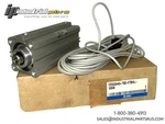 Smc CDQ2A40-75D-F7BVL-X838 Compact Pneumatic Cylinder 40MM Bore 75MM Stroke. Fixed Price $87.00.