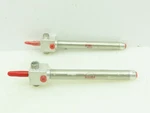 Bimba BFT-013-D Pneumatic Double Acting Air Cylinder 7/16"BORE 3"STROKE Lot Of 2. Fixed Price $41.99.