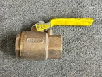 Apollo 1/4" 77-106-01 Threaded Ball Valve 600 Wog Brass Usa Made. Fixed Price $57.53.