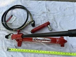 Dayton 4Z480 Hydraulic Hand Pump 4Z484 Ram & Hose Porta Power 10,000 Psi. Fixed Price $319.99.