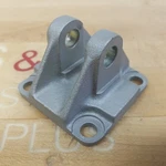 Smc CA2-D06 Double Clevis Cast Stainless Steel, For 63MM Bore Cylinder Used. Fixed Price $44.21.