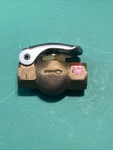 Parker Schrader Bellows 8936-0369 Brass Two Way Hand Pneumatic Valve 3/8 Npt. Fixed Price $110.00.