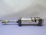 Vickers Pneumatic Air Cylinder , L-80 Spherical Bearing Single Rod 6431. Fixed Price $25.00.