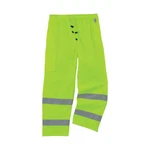 Ergodyne 8915 Hi-visibility Rain Pants, Polyester, 32 1/4 Inseam, Elastic. Fixed Price $50.29.