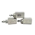 Lot Of 3 Smc CDJP2B16-10D Pin Cylinders, 16MM Bore, 10MM Stroke, Double Acting. Fixed Price $67.99.