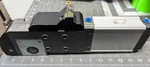 Smc CKZ2N50 Pneumatic Slim Line Clamp Cylinder With Turck Sensor A7B1. Fixed Price $125.00.