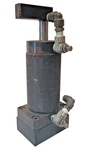 Heavy Duty Pneumatic Hydraulic Linear Actuator Cylinder W/ Flow Controls. Fixed Price $425.00.