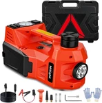 Nilight Electric Car Jack Hydraulic 5TON 12V With Inflatable Pump Led. Fixed Price $99.99.