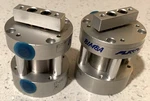(2) New Bimba FT-090.75-3R Flat-ii Non-rotating Air Cylinder, 13/16" Stroke. Fixed Price $115.00.