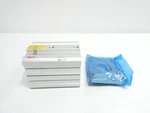 Smc CDLQF100-50D-B Double Acting Pneumatic Cylinder 100MM 50MM 1MPA. Fixed Price $242.90.