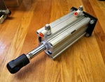 Smc NCDQ2F80-150DC Pneumatic Cylinder Used. Fixed Price $12.63.