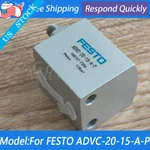 New For Festo ADVC-20-15-A-P ADVC2015AP 188157 Short Stroke Pneumat Cylinder. Fixed Price $40.12.