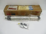 New Taiyo SD40B350-ABJ2 Pneumatic 10A-2R Air Cylinder 1MPA 15IN Stroke. Fixed Price $57.00.