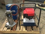 Huskie 60 Ton Compression Head & Spx Gas Powered Hydraulic Powerpack PG1203-ALCO. Fixed Price $5990.00.