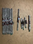 Lot Of 13 Clippard The Cilinder Pneumatic Cylinder 5/16" Bore SSR-05-5, R41-05-2. Fixed Price $79.00.