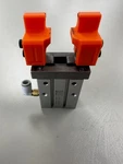 Smc MHZ2-20S Pneumatic Parallel Air Gripper Used, Fully Functional. Fixed Price $135.00.