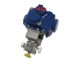 New Svf Flow Controls QS252C Pneumatic Valve Actuator 1/2". Fixed Price $400.00.