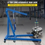 Hydraulic Long Ram Jack, 8 TONS/17363 Lbs Capacity, With Single Piston Pump And. Fixed Price $57.82.