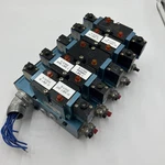 Mac 82A-GC-CKA-TM-DDAP-4DA Solenoid Valve Block Manifold 24VDC 160PSI. Fixed Price $569.00.