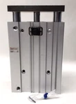 Smc MGPM63TF-150-RN Pneumatic Guide Cylinder With End Lock 63MM Bore. Fixed Price $450.00.