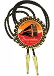 Milwaukee Railroad Advertising Sign Bolo Men's Accessory Neckties. Fixed Price $29.95.